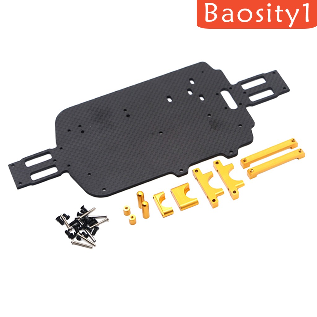 Phụ Kiện Nâng Cấp Khung Gầm Bằng Kim Loại Thay Thế Cho Xe Điều Khiển Từ Xa Wltoys 1 / 18 A949 A959 A969 A97 1 / 18