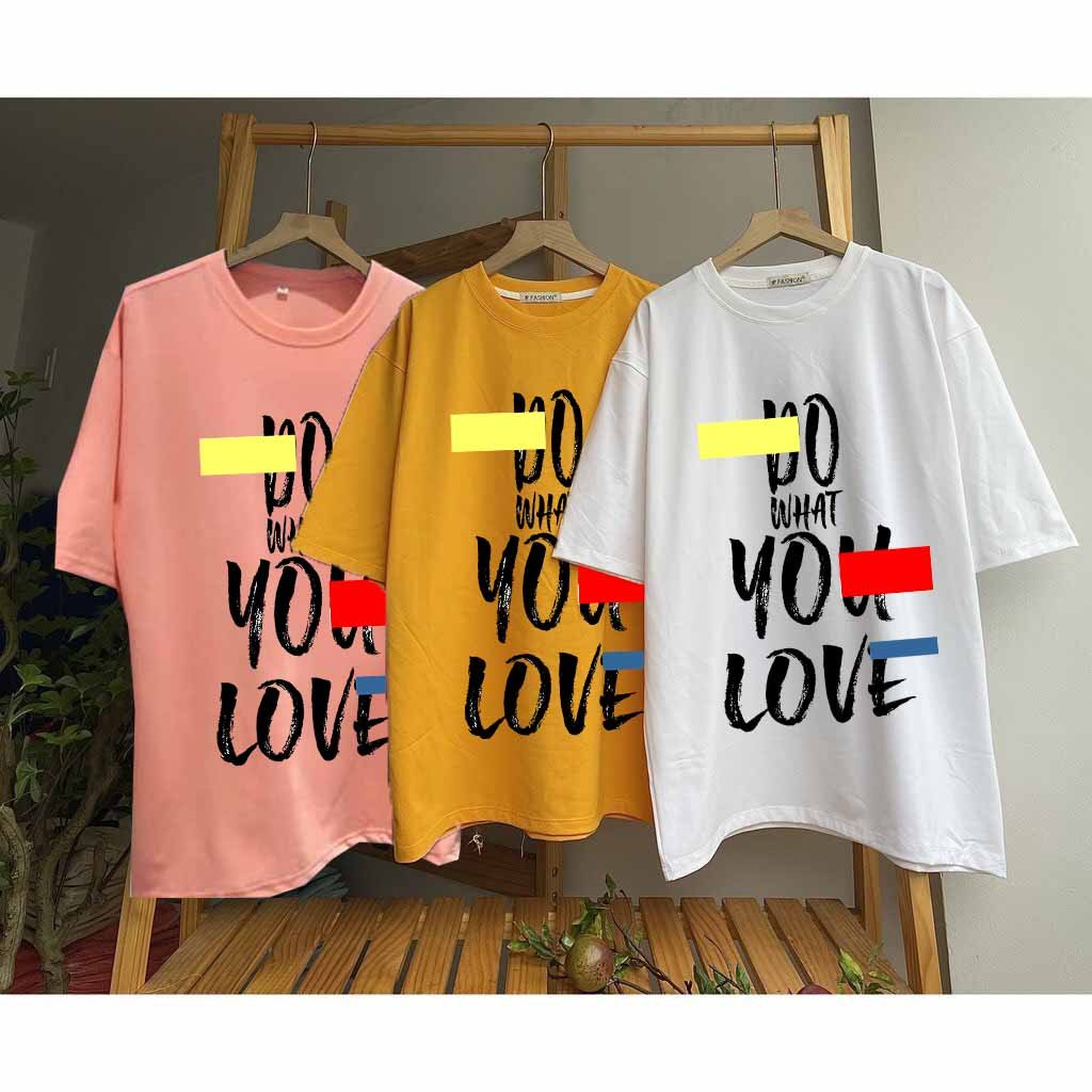 GIÁ RẺ  Áo thun tay lỡ cổ tròn phông cách Unisex nam nữ chất thun Cotton form rộng nhiều màu