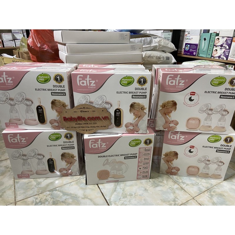 Máy hút sữa điện đôi Fatz baby Resonance 3