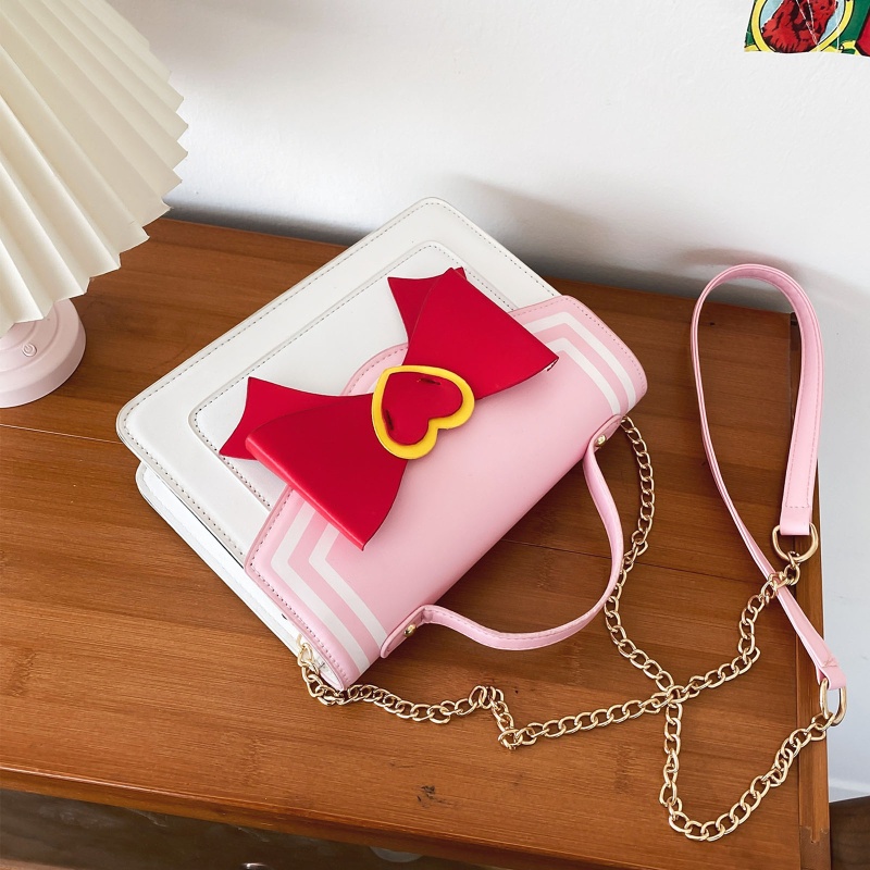 XIXI Túi Xách Đeo Chéo Chất Liệu Da PU Phong Cách Lolita Cho Nữ