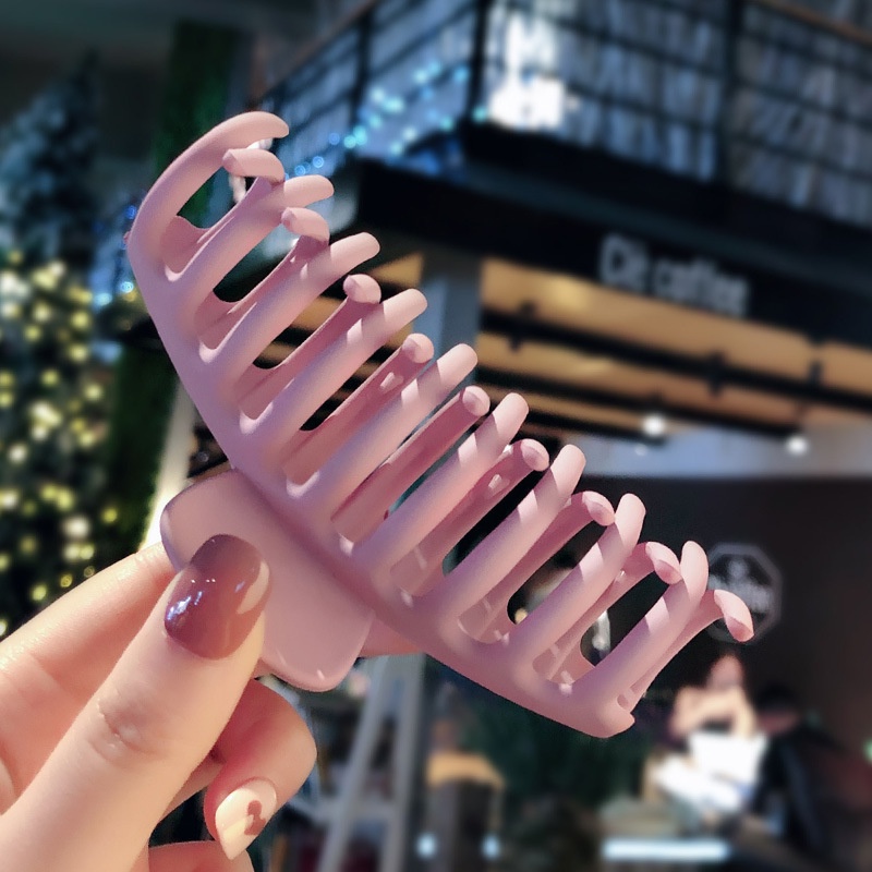Kẹp Tóc Hình Cá Mập Cỡ Lớn Cố Định Tiện Dụng Cho Nhà Tắm