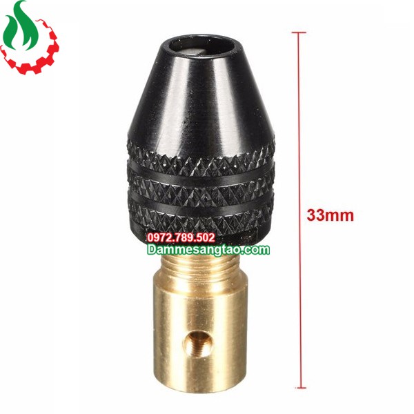 DMST Đầu kẹp mũi khoan đa năng 0.3 - 3.5mm trục 2mm 3.17mm 5mm