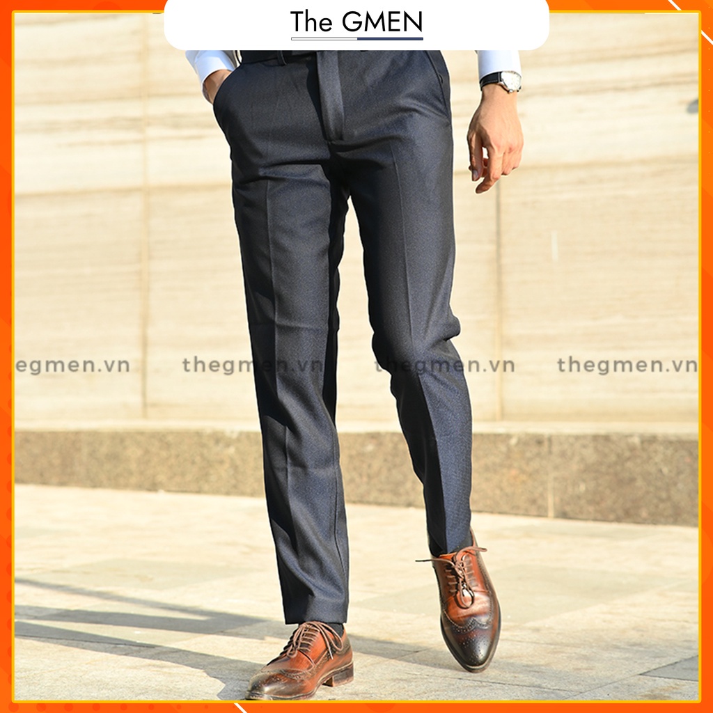 Quần âu nam The GMEN Tangdor Pants lưng đai co giãn 4cm cao cấp, chất lượng