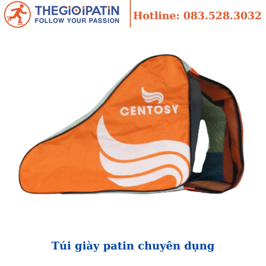 Túi đựng giày patin chính hãng, túi đựng giày Cougar Thegioipatin Cenyosy cao cấp
