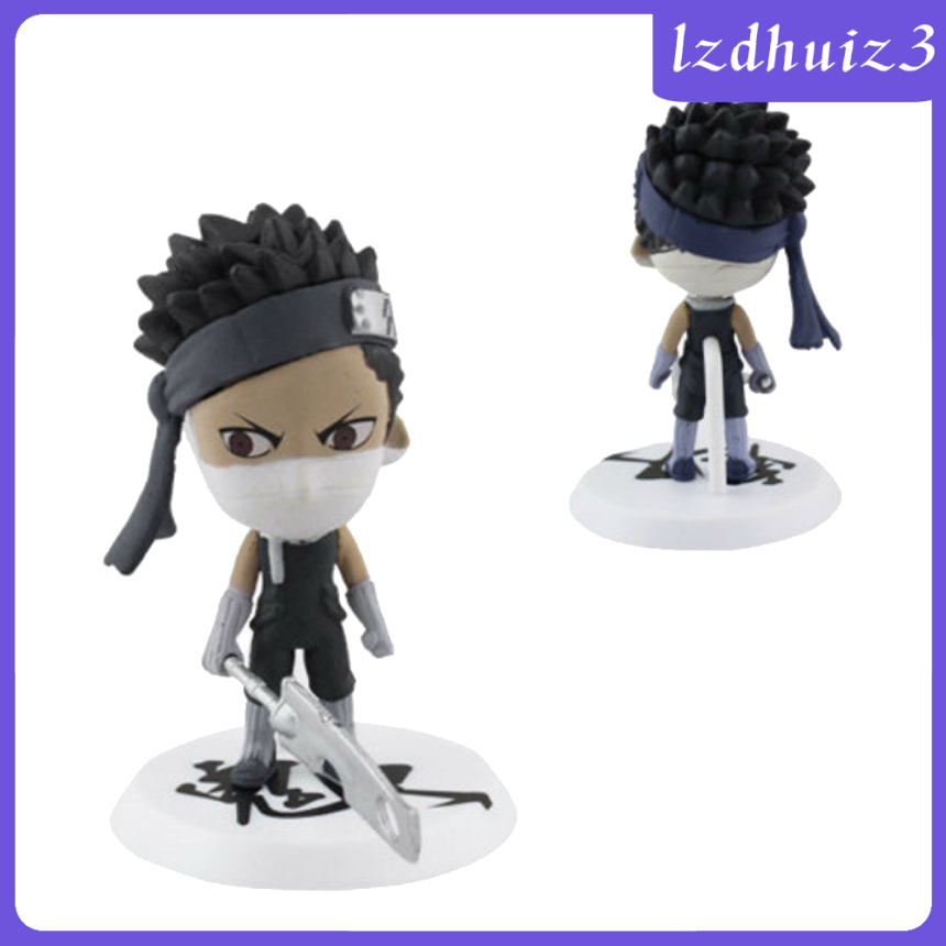 Set 6 Mô Hình Nhân Vật Phim Naruto 7cm Bằng Pvc