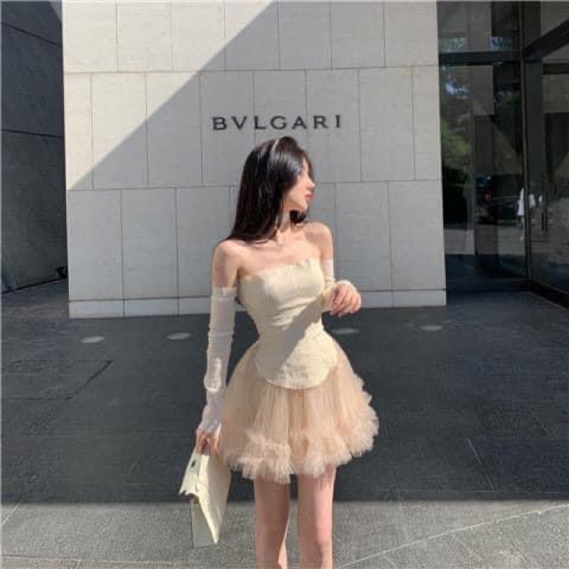 Set áo váy xinh xắn