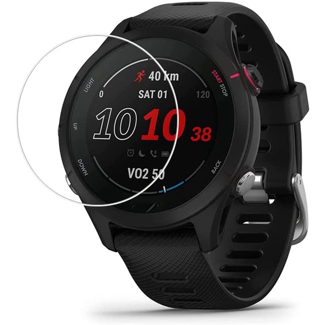 Set 2 Kính Cường Lực 9H Bảo Vệ Màn Hình Đồng Hồ Thông Minh Garmin Forerunner 255 255S