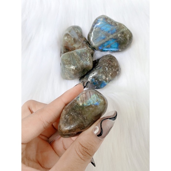 Labradorite - Hắc Nguyệt Quang, Đá Xà Cừ bảo vệ năng lượng, thanh tẩy
