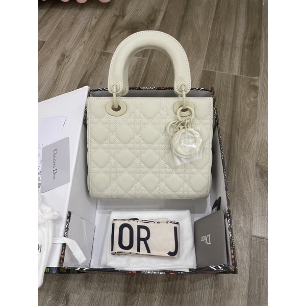 TÚI DIOR LADY DA BÒ SIZE 20CM (KHÔNG SẴN)