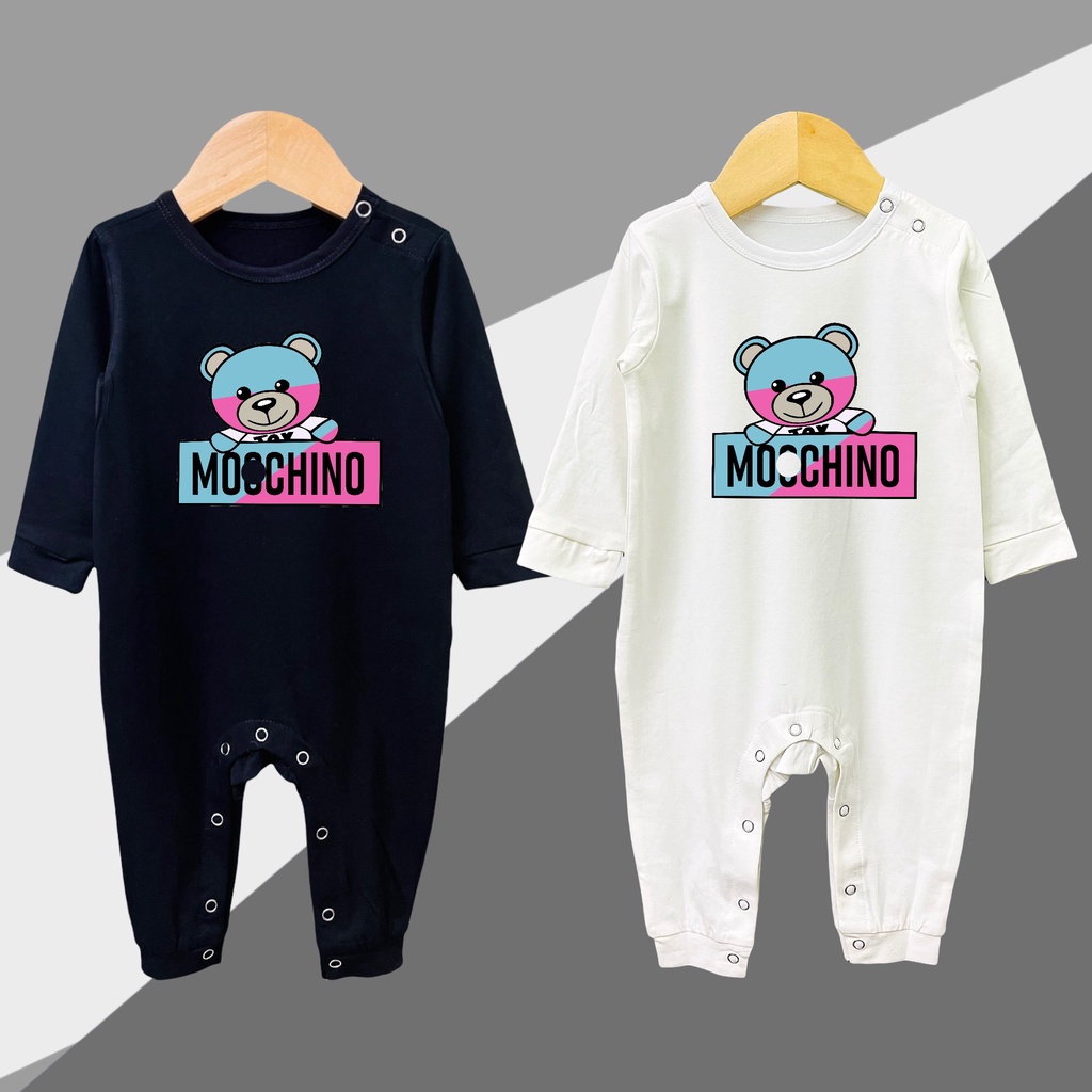 BODY DÀI TAY THU ĐÔNG HÌNH GẤU CHO BÉ SƠ SINH