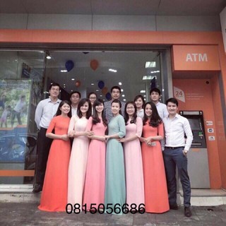 Áo dài trơn 4 tà