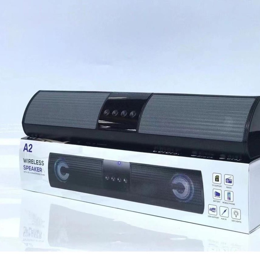 Loa Bluetooth Speaker A2 Phiên Bản Nâng Cấp. Loa Cực Đỉnh, Hỗ Trợ Thẻ Nhớ, Đài FM, Sạc Usb.Bảo Hành 1 năm Tại Hatishop