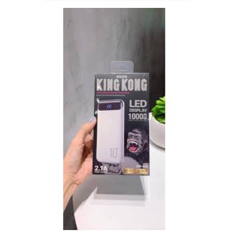 ⚡⚡HÀNG HÓT⚡⚡_Bảo Hành 6 Tháng}Sạc Dự Phòng KinhKong Chính Hãng WK - WP168 20000Mah