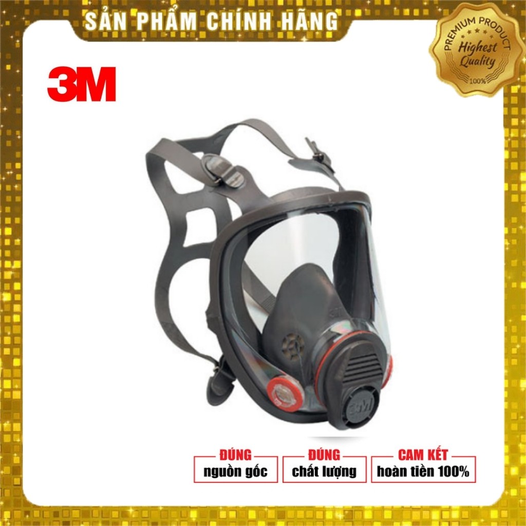 Mặt Nạ 3M 6700/6800 Lọc Độc Lọc Bụi Chống Độc Chống Hơi Sơn Hàng Chính Hãng 3M