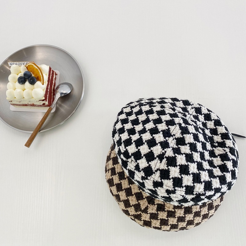 Mũ Nồi Len Beret Anh Quốc Cổ Điển Giữ Ấm Mùa Thu Đông Cho Trẻ Em