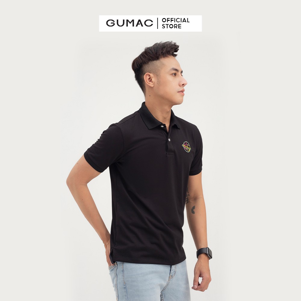 [Mã WABRGD12 giảm 10% đơn 250K] Áo polo nam bố thêu GUMAC năng động, lịch lãm ATNB851 | BigBuy360 - bigbuy360.vn