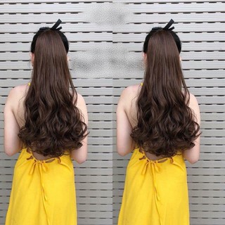🌸Tóc Giả Nữ🌸- Tóc cột xoăn