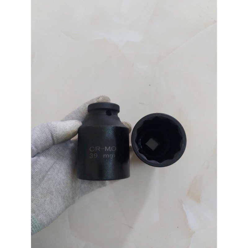 Đầu Khẩu 1/2 Mở Lồng Máy Giặt Và Mở Nồi Xe Ga Size 34,36,38,39,41,46mm. Chân Lỗ 1/2 gắn trực tiếp máy bắn Bulong