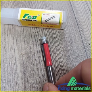 Mũi phay gỗ thẳng đầu bi cốt 6 ly, 12 ly (mũi router, dao phay gỗ, mũi soi gỗ)