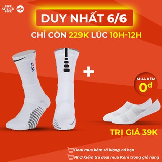 Tất NBA CHÍNH HÃNG 🚛 FREESHIP 🚛 Power Grip NBa Tất Vớ Thể Thao Thấm Hút Mồ Hôi Tốt - SSS