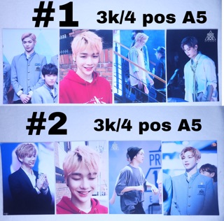 (Có sẵn) Sale poster A5 Jihoon / Daniel