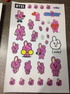 [Mẫu mới] Sticker BT21