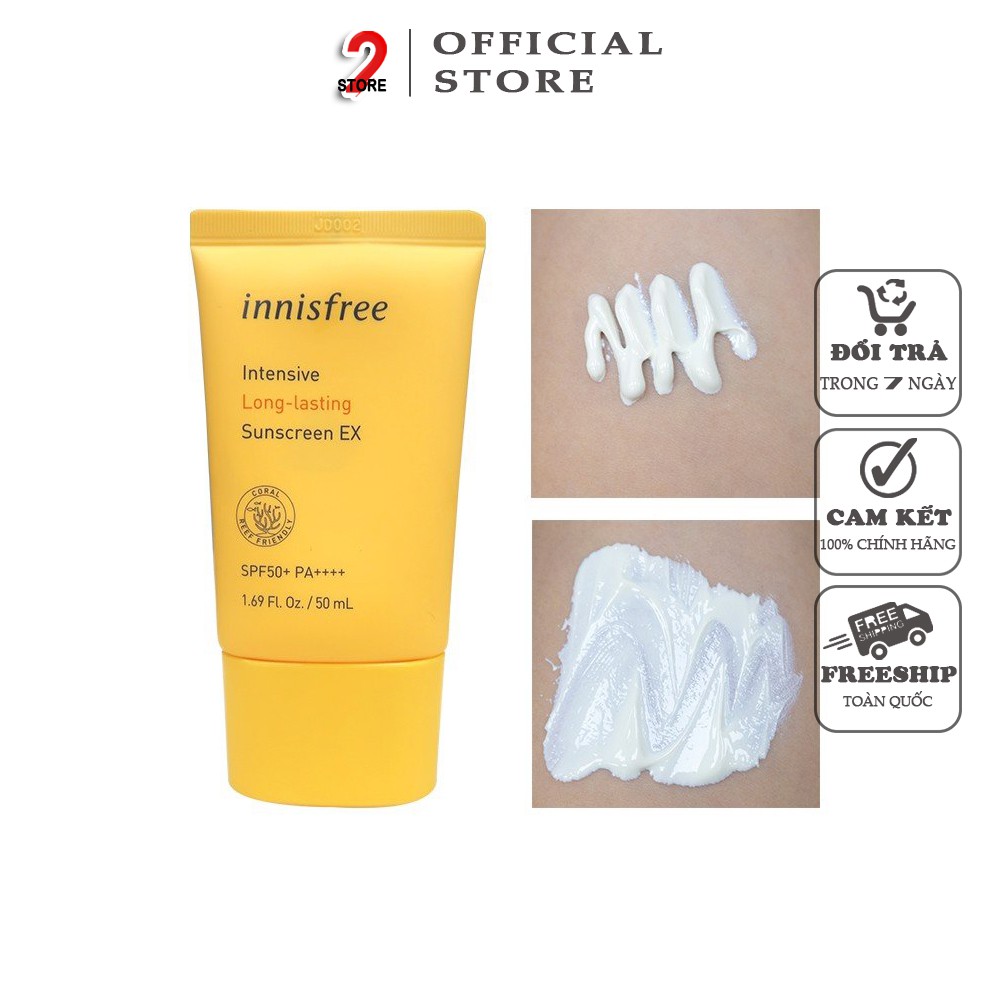 Kem chống nắng Innisfree Intensive suncream [MẪU MỚI]