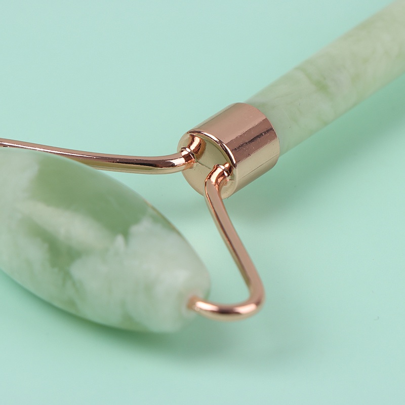 NEW ACVN Natural Jade Stone Facial Massage Roller Lift Up Face Beauty Slimming Tool