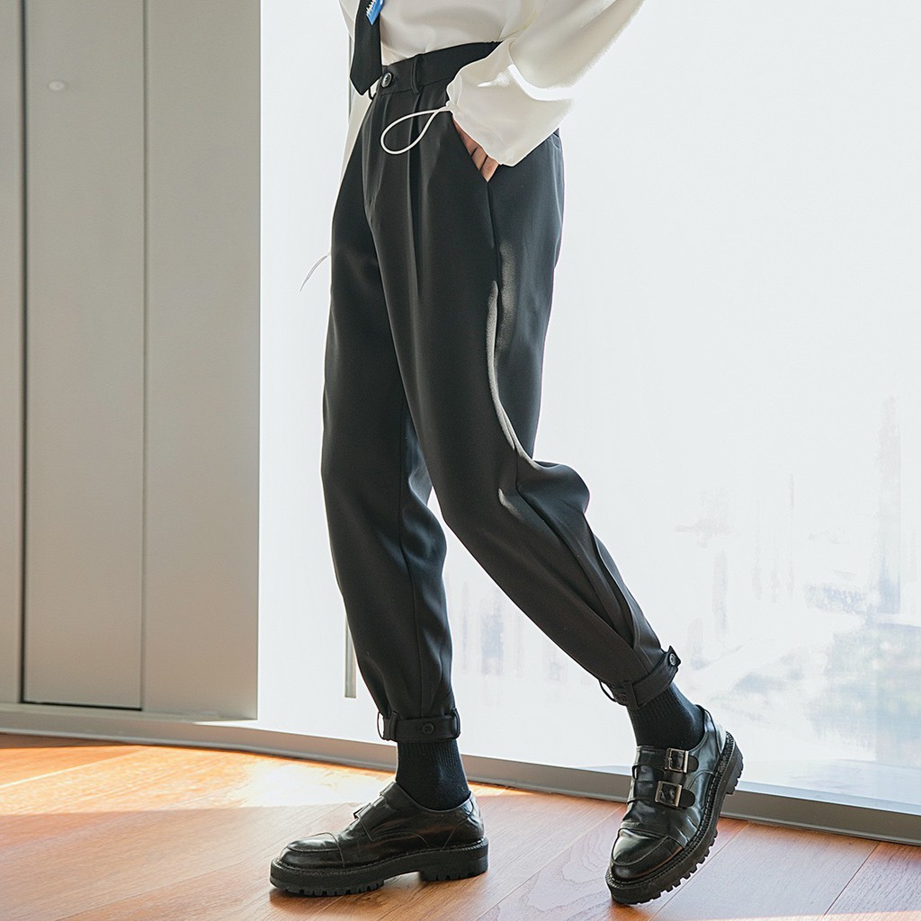 Quần Baggy Nam, Jogger Đai Gấu phong cách Hàn Quốc - Play Boys