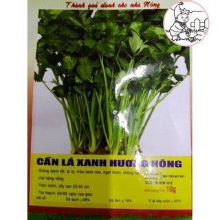 Hạt rau cần lá xanh cần tây - gói 10 gram