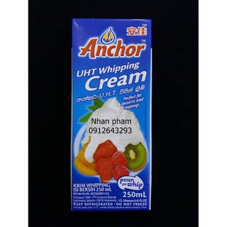 Whipping cream anchor 250ml