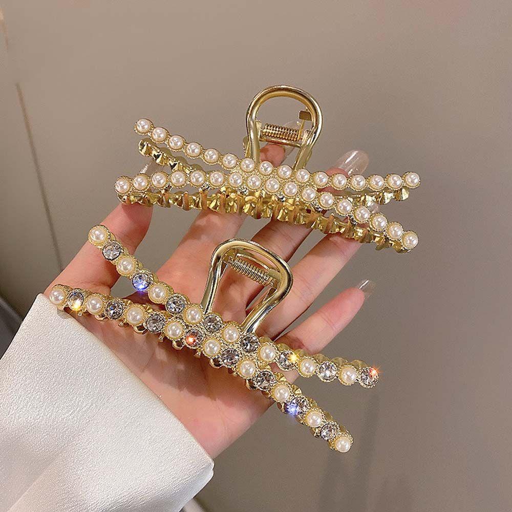 TWINKLE Kẹp Tóc Kim Loại Nhiều Màu Sắc Thanh Lịch Cho Nữ