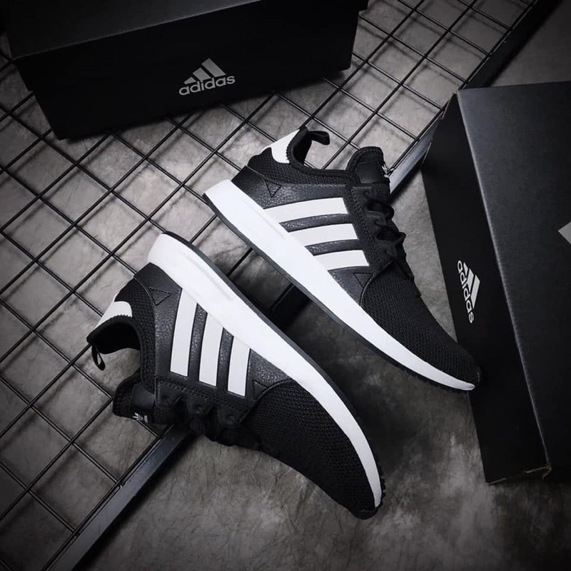 Giày thể thao Sneaker Adidas XPLR màu Đen sọc Trắng