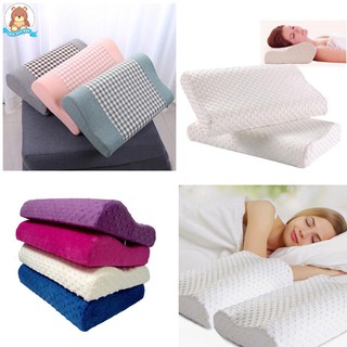Gối cao su non người lớn (Nhiều Màu Được Chọn) - Kích Thước 30cm x 50cm x 9cm Gối chống ngáy ngủ