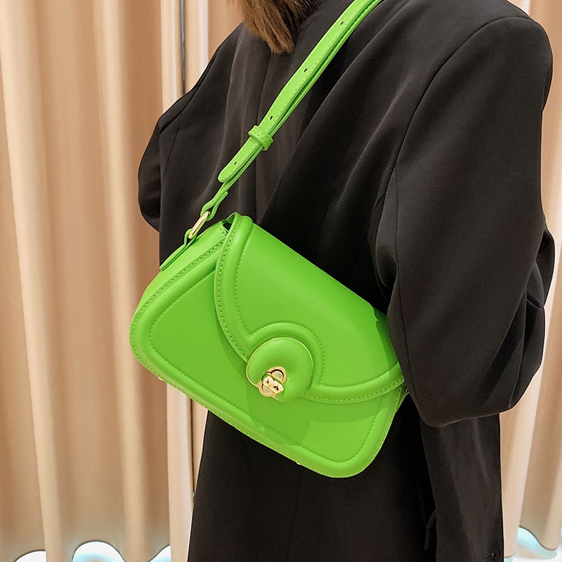 Túi Đeo Chéo Một Bên Vai Hình Vuông Nhỏ Chất Lượng Cao Cho Nữ