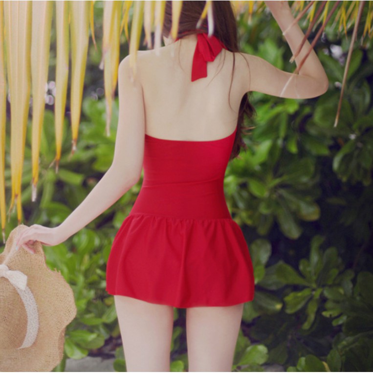 Đồ Bơi Tôn Dáng Dịu Dàng Nữ Tính (Đỏ) (bikini đồ bơi áo tắm), có size tới 70Kg | BigBuy360 - bigbuy360.vn