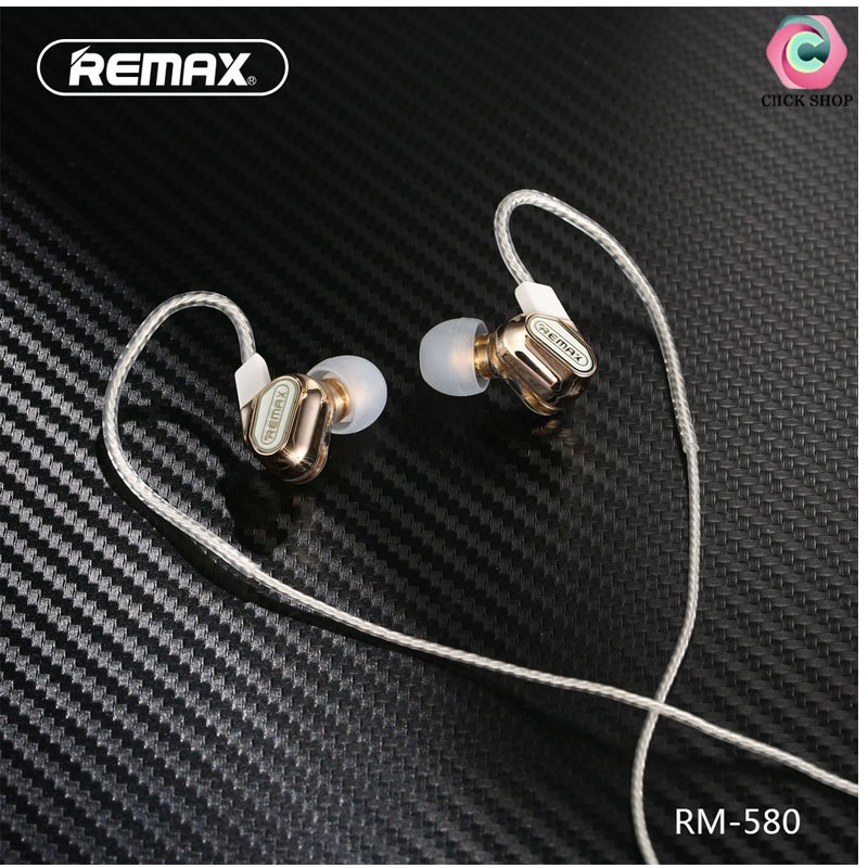 Tai nghe thời trang In-ear Remax RM-580- Tai nghe có dây remax RM-580 siêu chất