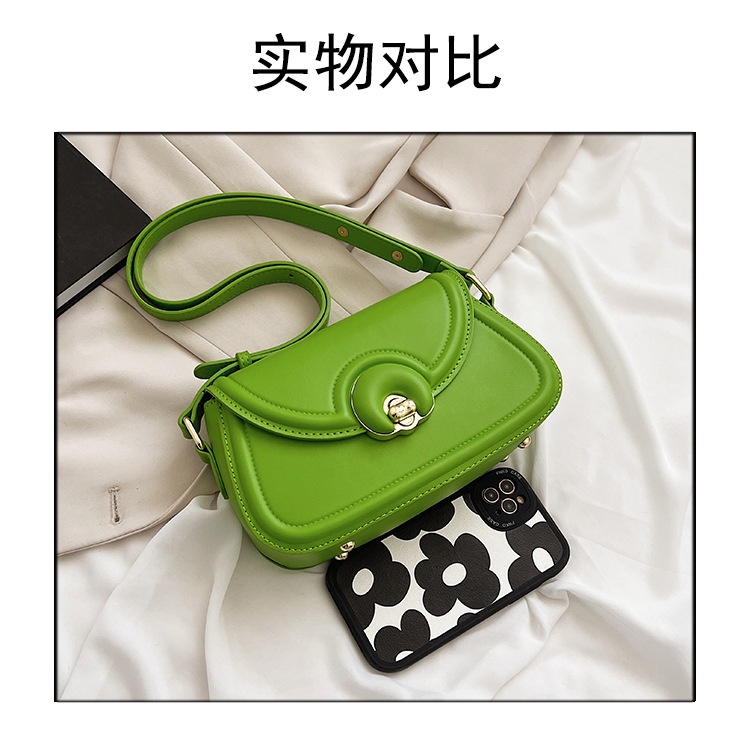 Túi Đeo JASMIN NOIR Chéo Bằng Da PU Hình Yên Ngựa  Cho Nữ
