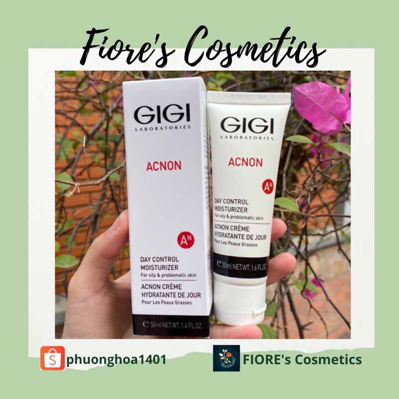 Kem dưỡng ngày Gigi acnon Day Control Moisturizer