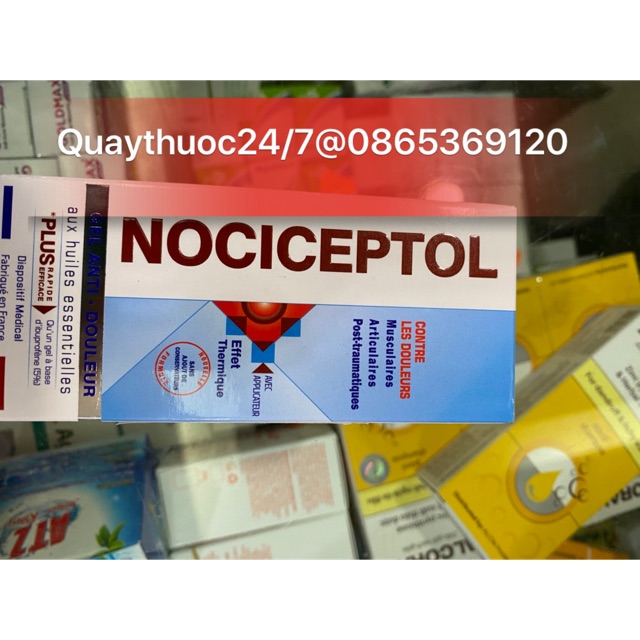 GEL BÔI NGOÀI DA GIẢM ĐAU NOCICEPTOL (60ml)