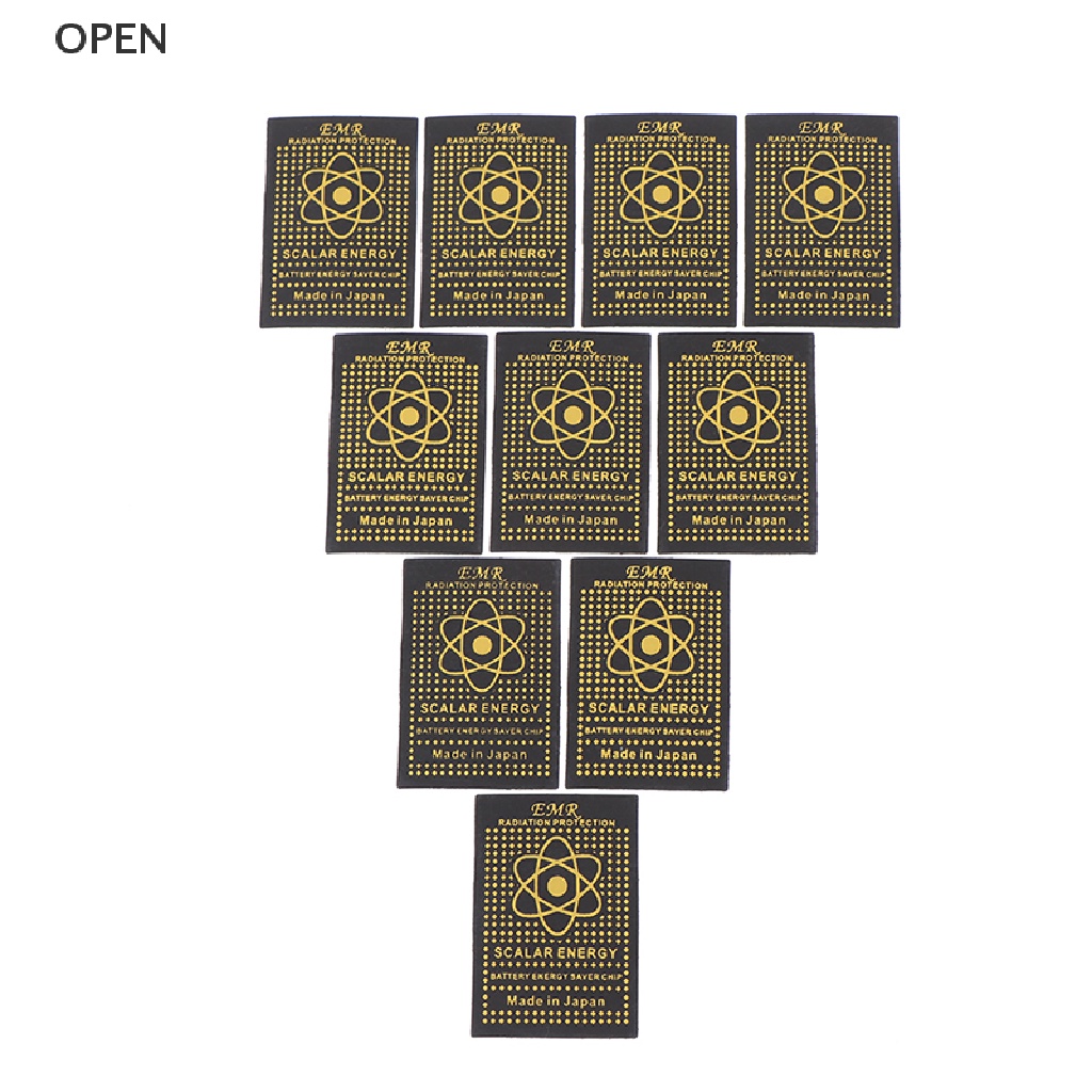 Op 10 Miếng Dán Chống Bức Xạ EMR Sò Điệp Cho Điện Thoại Bảo Vệ Sức Khỏe my