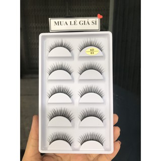 Lông mi giả chồn 6D cao cấp (5 cặp/hộp)