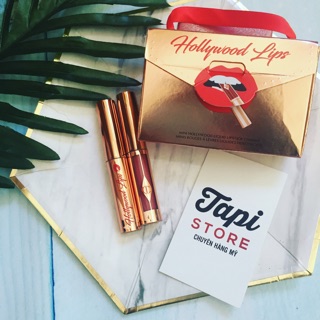 Set son Charlotte Tilbury Hollywood Lips Lipstick Mini Set