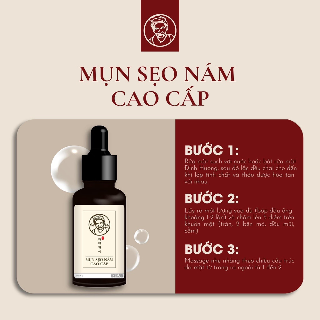 SERUM TÁI TẠO DA CAO CẤP BÀ LÃO