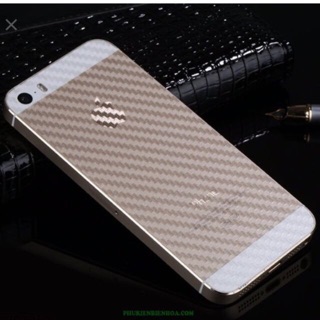Miếng dán cacbon bảo vệ mặt lưng máy cho iphone 5/5s/5c/se