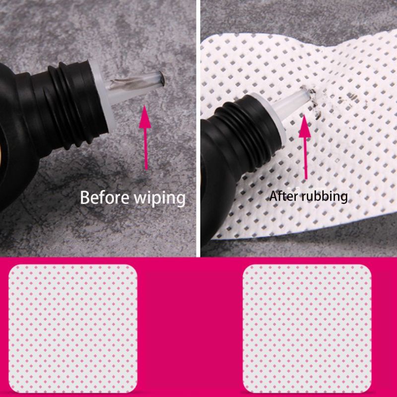Set 100 Miếng Bông Cotton Dùng Một Lần Để Dán Mi Giả