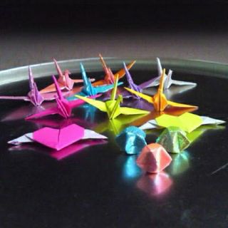 Giấy gấp hạc loại bé