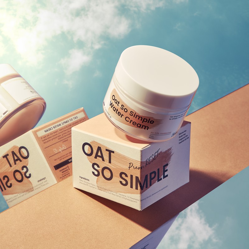 Kem dưỡng ẩm phục hồi da Oat So Simple Water Cream 80ml