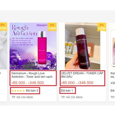 Dermarium Rough Addiction - Glycolic & Lactic tây da chết bề mặt