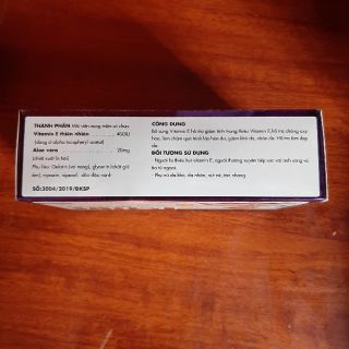 Vitamin E thiên nhiên E400 Natural